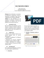 Lab Compuertas Logicas