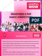 Kpop Dance Competition Smartfren Proposal