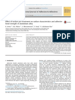 Effect of Pre-Surface Treatment of Al Alloy