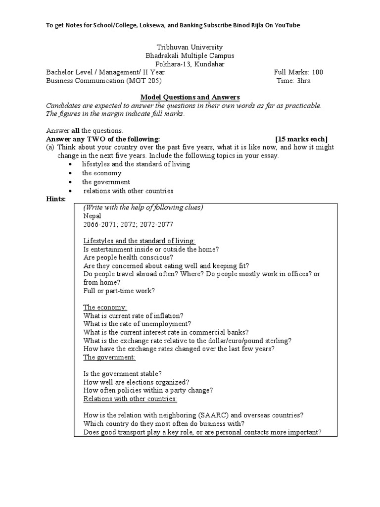 Model Questions and Answers PDF Mediation Arbitration