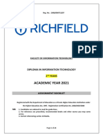 .archivetempDIT Second Year Assignment Booklet