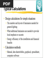 Lighting Calculation 13