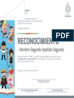 Reconocimientos Personajes Literatura 2018