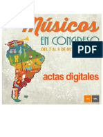 Músicos en Congreso 2015 - Actas Digitales