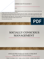 Socially Conscious Management