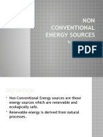 NON Conventional Energy Sources: by Ashutosh Phatak