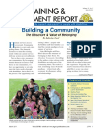 JTPR March 2011: Building A Community - The Structure & Value of Belonging