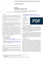 Shrinkage of Textile Fibers (Bundle Test) : Standard Test Method For