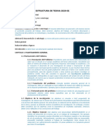 Estructura de tesina 2020-02: Guía para la elaboración de una tesina de pregrado
