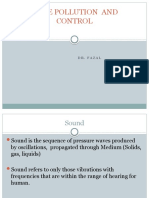 Noise Pollution and Control: Dr. Fazal