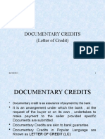 Letter of Credit