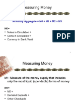 Measuring Money: Monetary Aggregate M0 + M1 + M2 + M3
