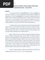 Download Implementation of Scramblers and Descramblers in Fiber Optic Communication SYstems - Sonet and Otn by roughdifferent315 SN50380121 doc pdf
