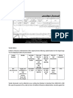 Tender Notice English Translation