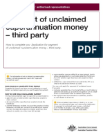 How to claim unclaimed super - third party