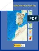Map As Climatic Os de Espana 19812010