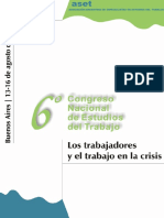 Contartese y Criado, Argentina 2001-2002- los sindicatos ante la crisis