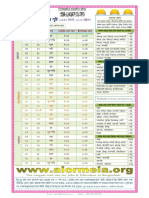 Ramadan Calendar Sheheri-Ifter Time Table