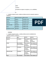 Compuestos Organicos e Inorganicos