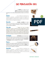 Tarea de Percusion 001