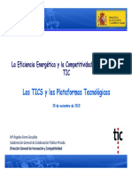 09 Las Tic y Las Plataformas Tecnologicas Ministerio de Economia y Competitividad Fenercom 2013