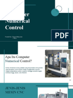 Computer Numerical Control: Presented By: Dimas Atthariq Aziz 1 TM A