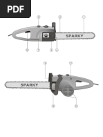 Цепная пила Sparky tv1840