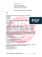 Simulacro Examen para CELADORES UGT Valencia