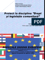 drept si legislatie comunitara