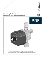 Operating Instructions: Metering Pump Pneumados PNDB