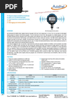 Digital Pressure Gauges Additel 680 Series