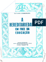 3 A Hereditariedade em Face Da Educação