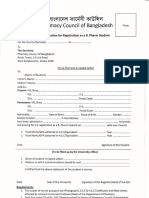 Pharmacy Councilapplication Form