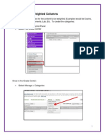 Categories and Weighted Columns