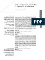Panorama de La Fluorosis Dental en Colombia