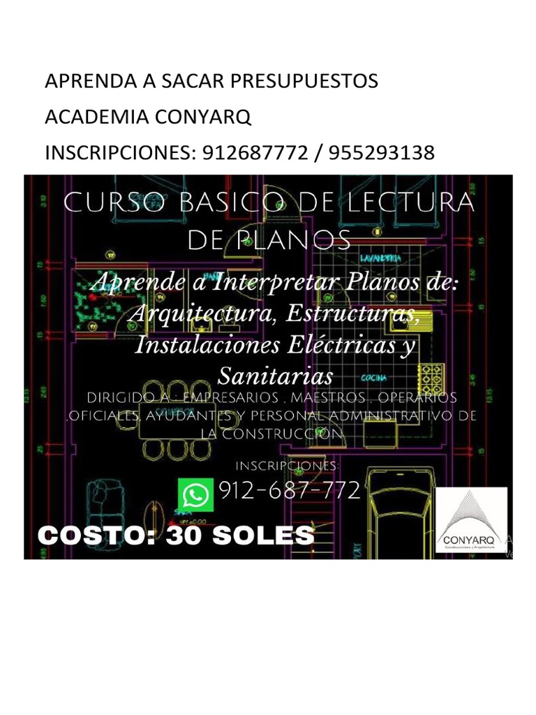 Curso Lectura de Planos - Gratis | PDF