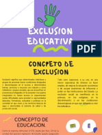 Exclusion Educativa.Presentacion