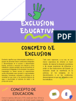Exclusion Educativa - Presentacion