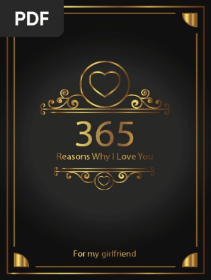 365 Reasons Why i Love You Ukazka
