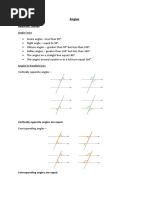 Angles - Exam Revision and Questions