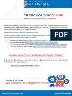 Soporte Tecnologico Uai