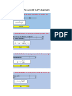 Tasa de Flujo de Saturación 