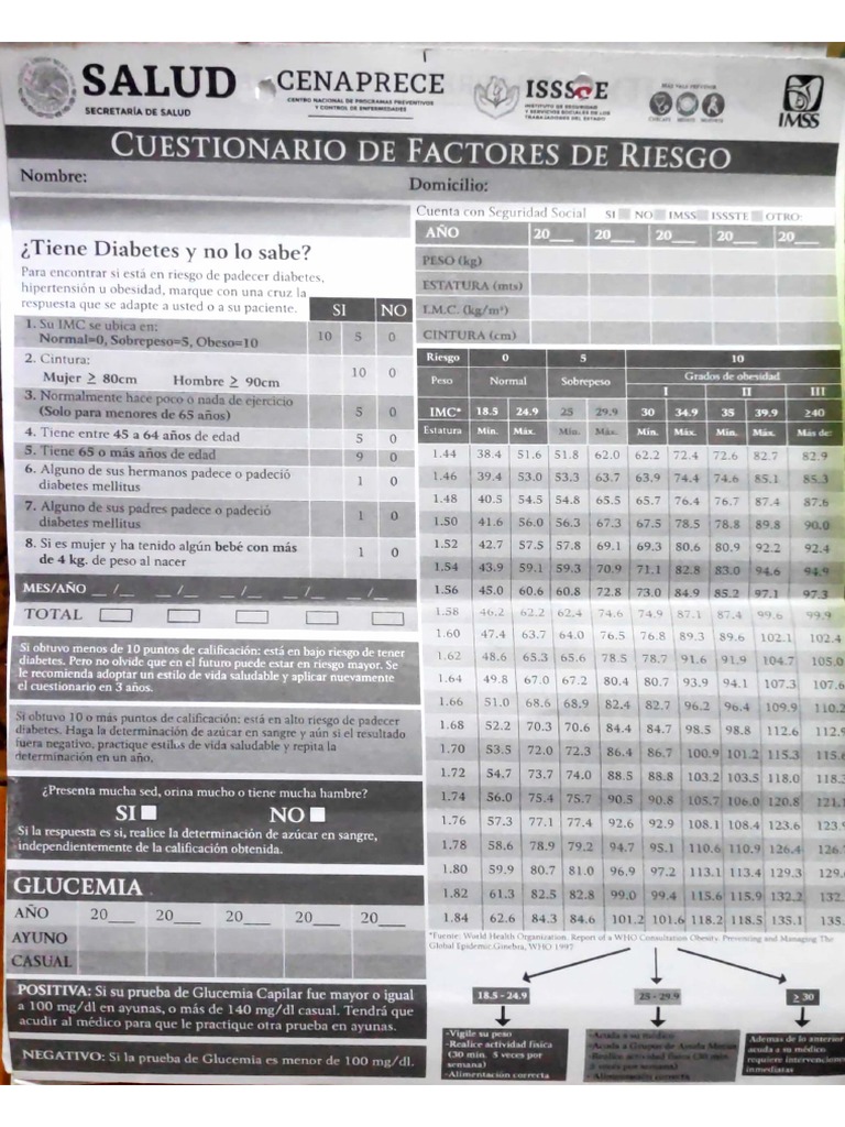 Factor de Riesgo | PDF