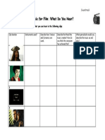 Lesson 1 Film Music Listening Grid (Harder)