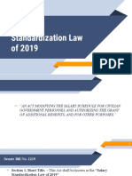 Salary Standardization Law of 2019