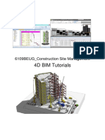 4D BIM Tutorials: 6109BEUG - Construction Site Management
