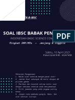 Soal Ibsc Babak Penyisihan