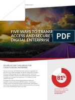 Five Ways To Transform Access and Secure The Digital Enterprise