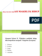 Klasifikasi Makhluk Hidup