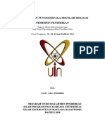 Peran Dan Fungsi Kepala Sekolah Sebagai Pemimpin Pendidikan